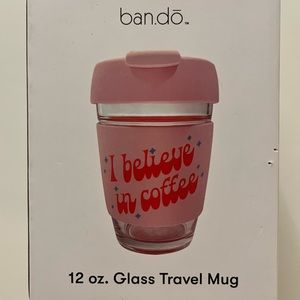 Ban.do “I Believe in Coffee” travel mug